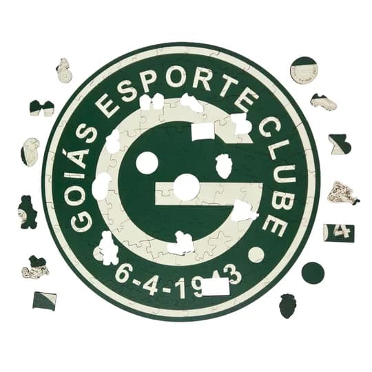 Quebra-Cabeça de Madeira 3D - Goiás Esporte Clube (segunda foto)