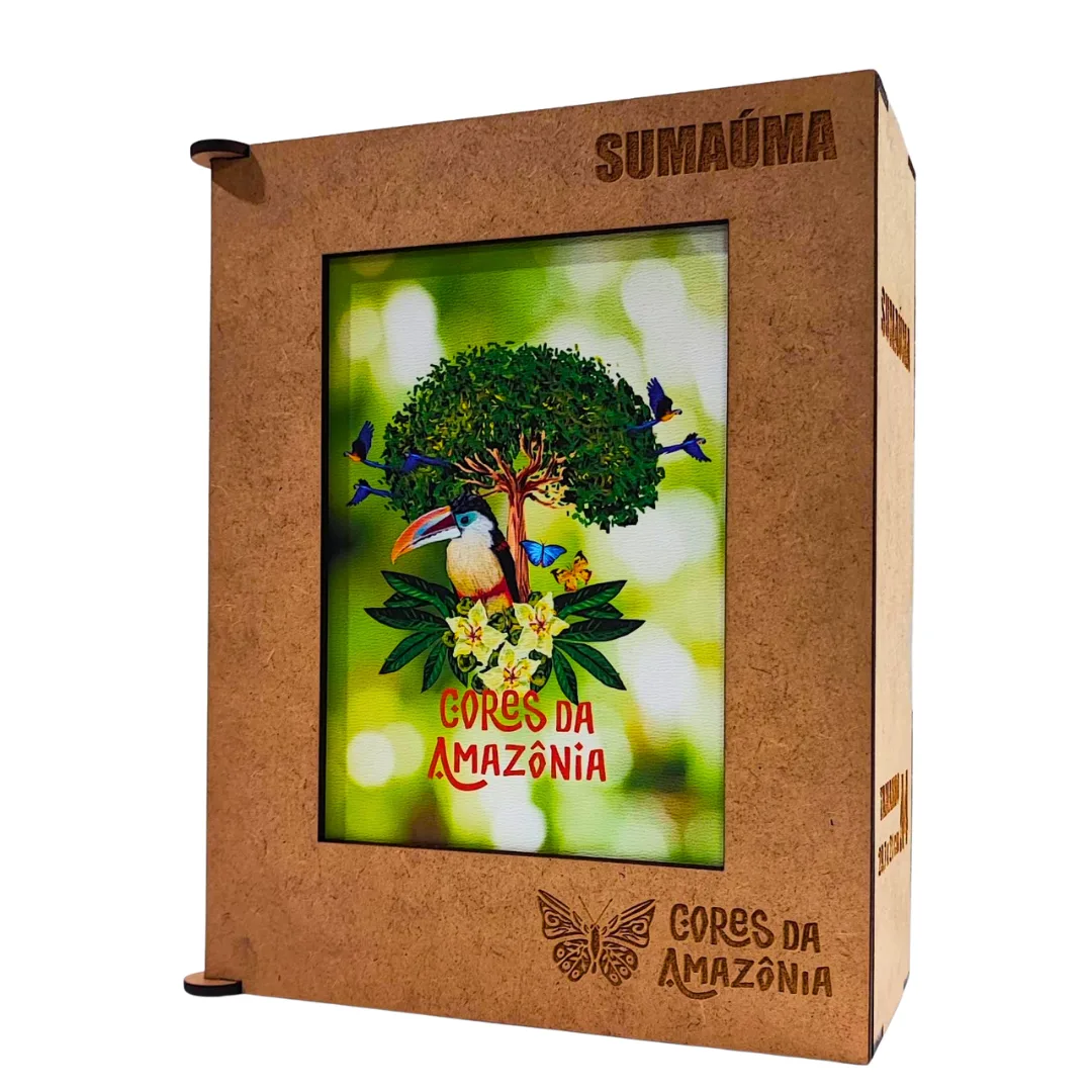 Caixa personalizável em MDF