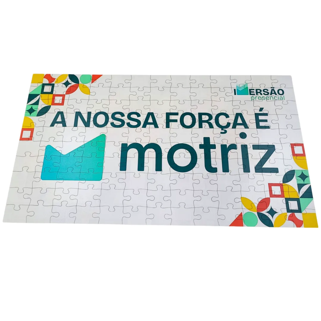 Painel gigante para dinâmicas